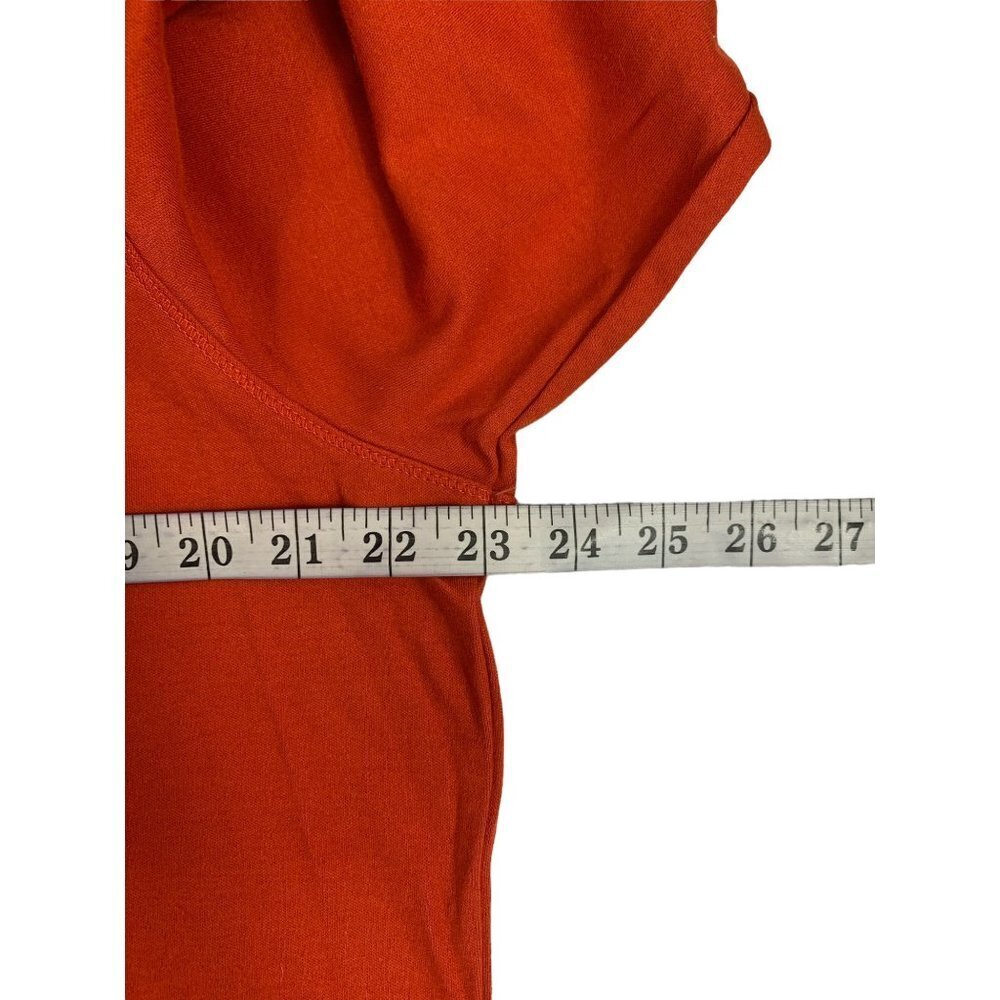 Westbound Women's Cherry Red Long Sleeve Mock Neck Top - Picture 4 of 5